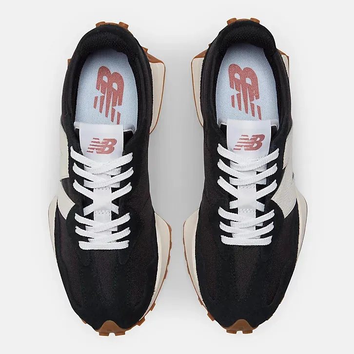 327 - Black with White