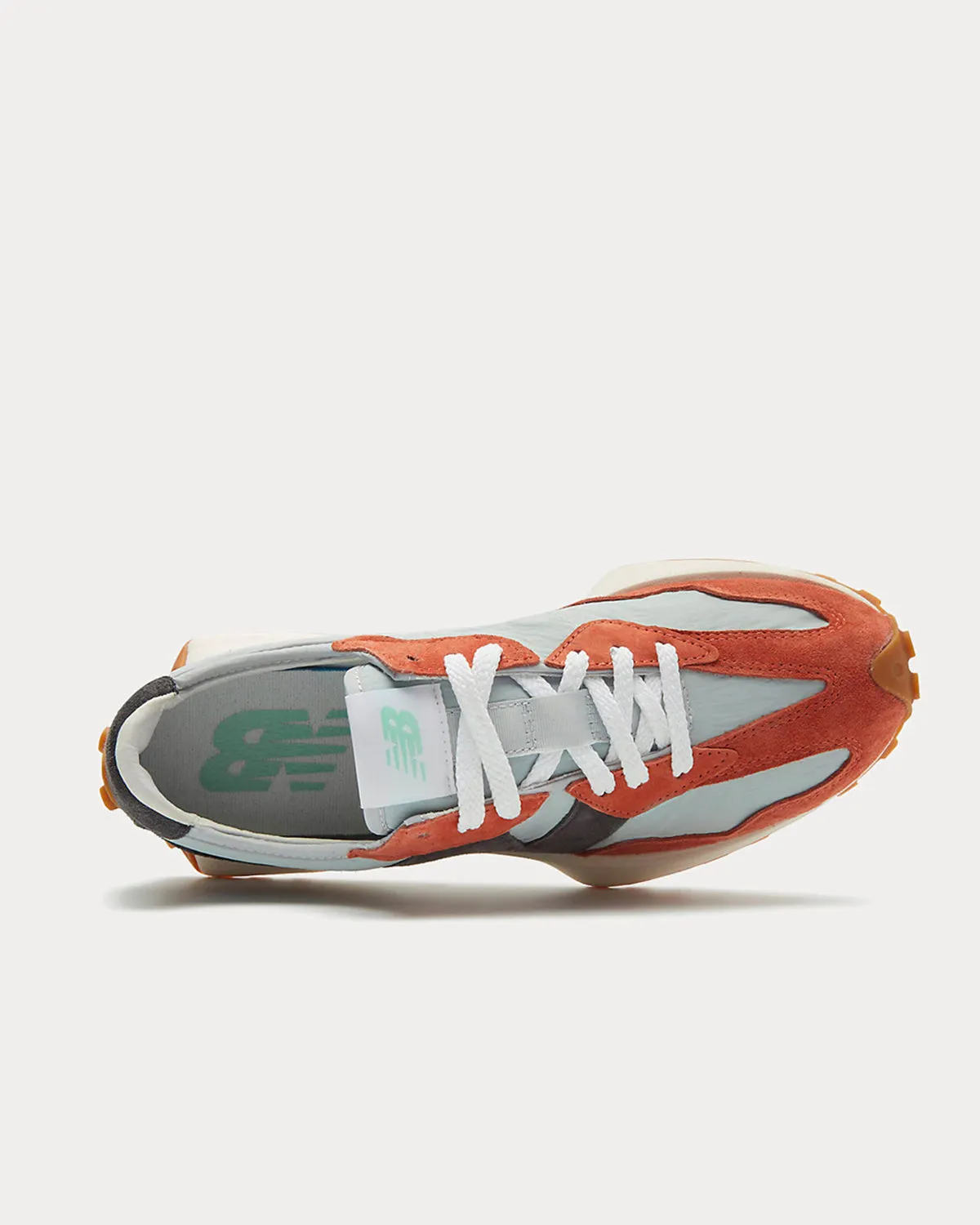 327 Jupiter with Light Aluminum Low Top Sneakers