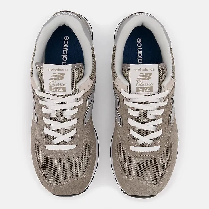 574 - Grey with White