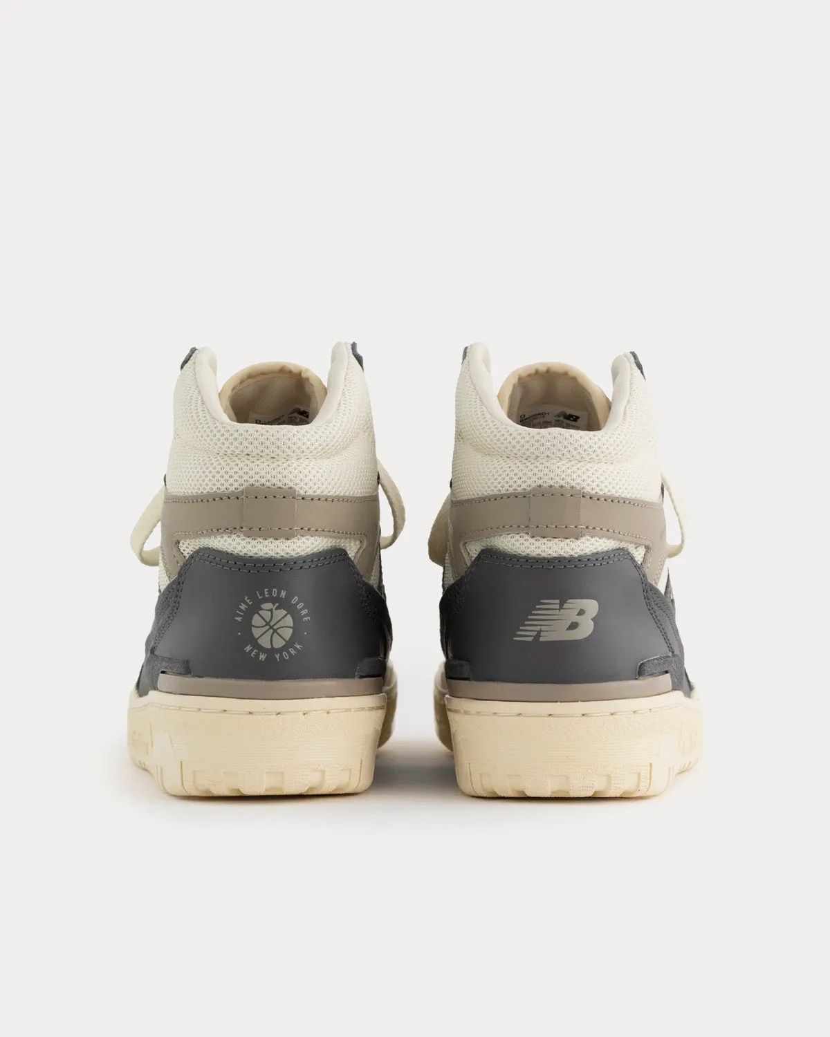 650r Grey High Top Sneakers