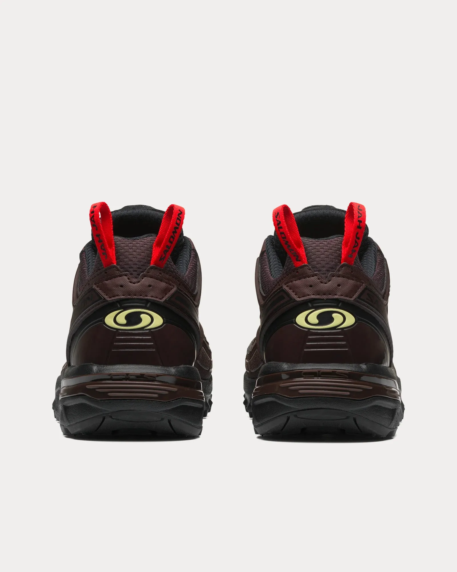 ACS Pro Black / Chocolate Plum / High Risk Red Low Top Sneakers