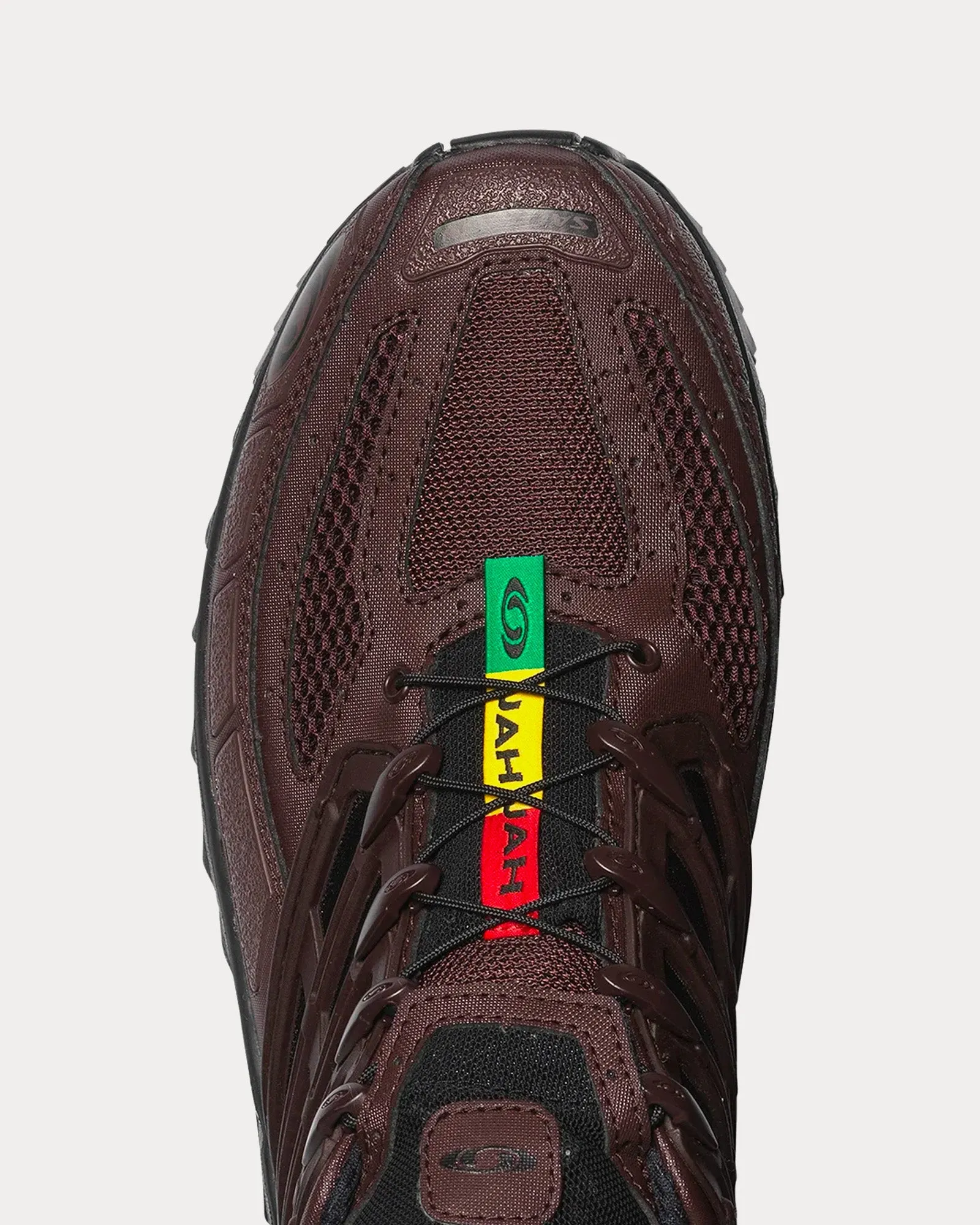 ACS Pro Black / Chocolate Plum / High Risk Red Low Top Sneakers