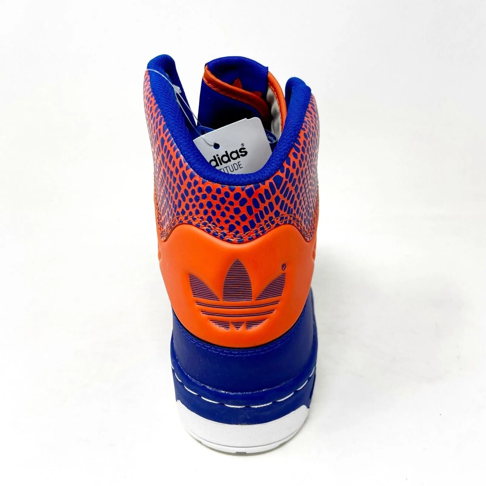 Adidas Originals Metro Attitude Orange Blue Knicks Mens Retro Sneakers C75407