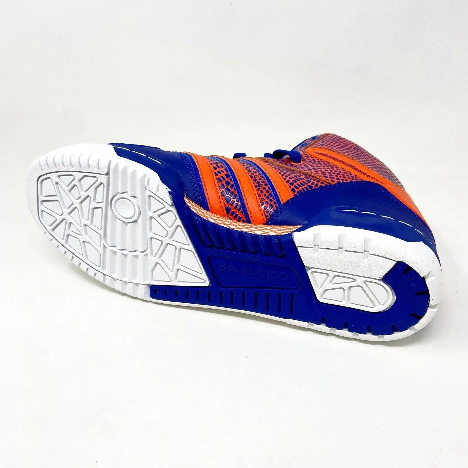 Adidas Originals Metro Attitude Orange Blue Knicks Mens Retro Sneakers C75407