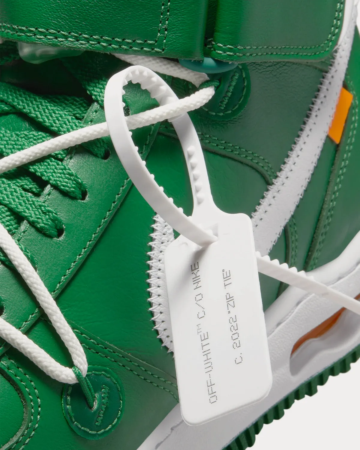 Af1 Mid Pine Green High Top Sneakers