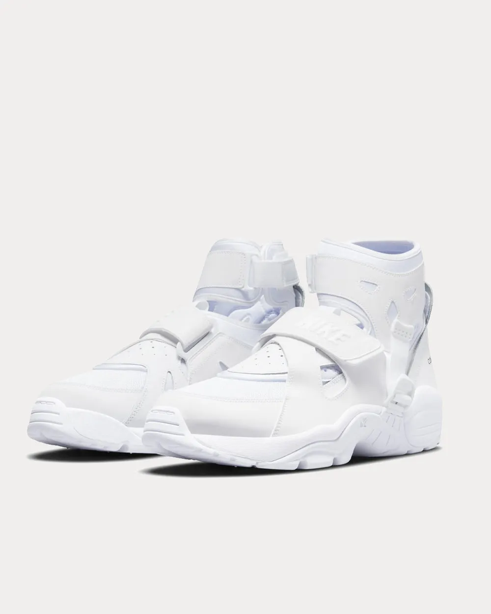 Air Carnivore White High Top Sneakers