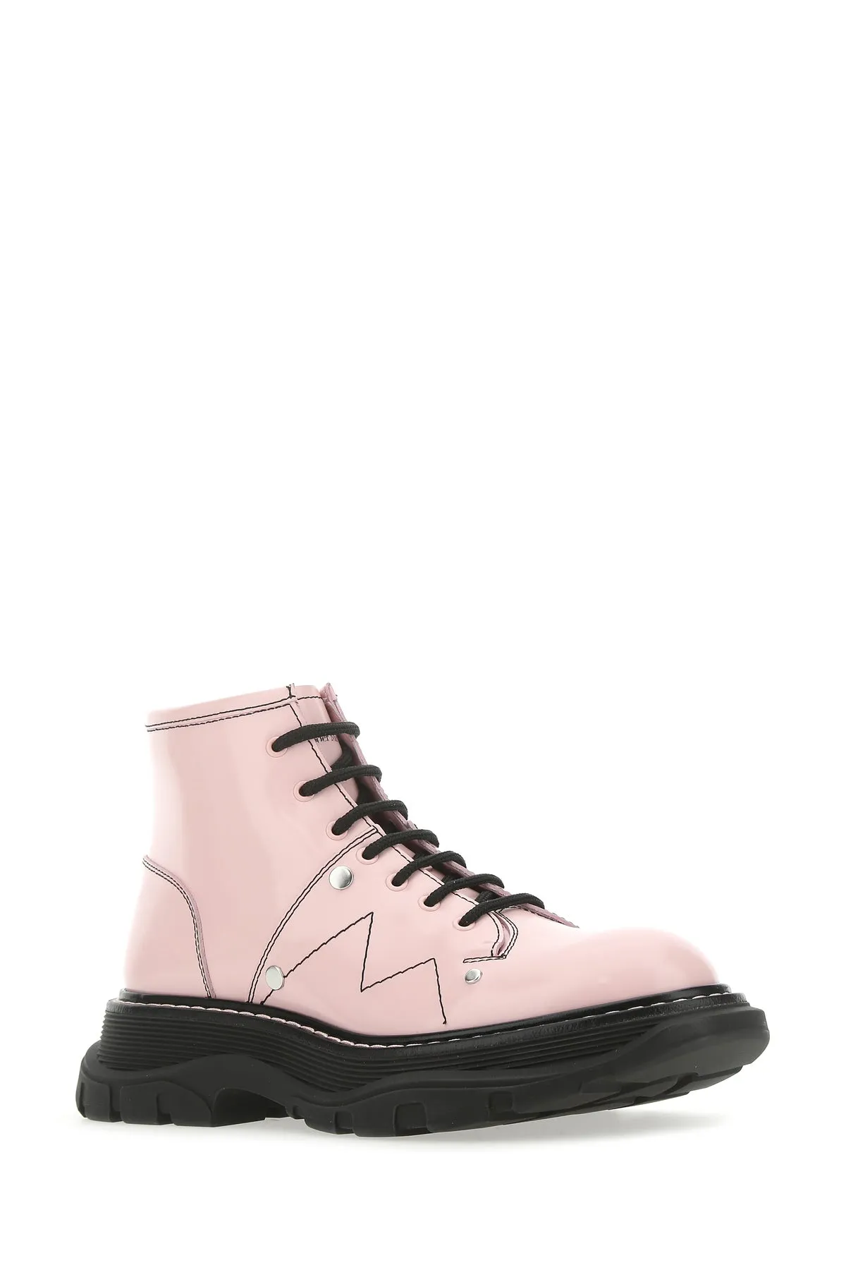 Alexander McQueen Lace-Up Ankle Boots