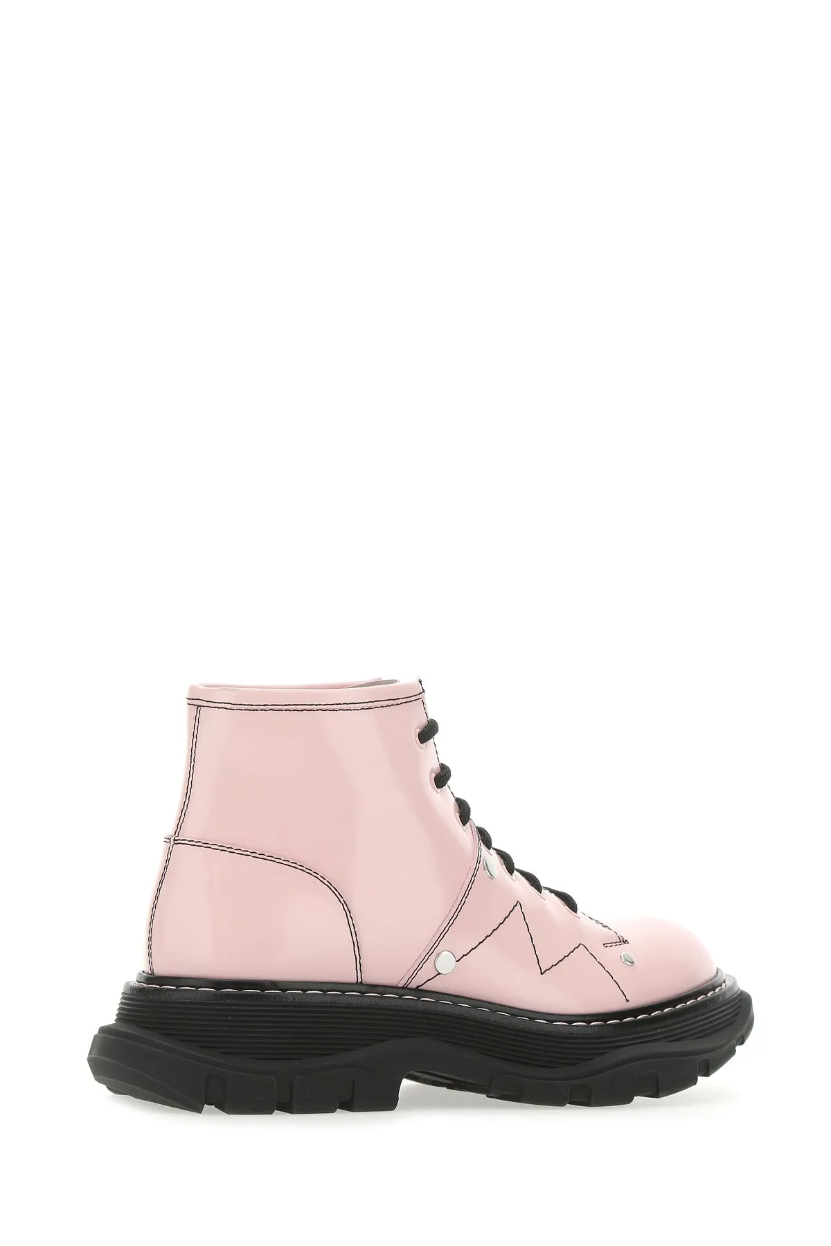 Alexander McQueen Lace-Up Ankle Boots