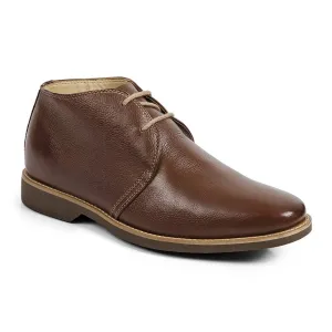 Anatomic Colorado Mens Pinhao Brown Leather Lace Up Ankle Boots