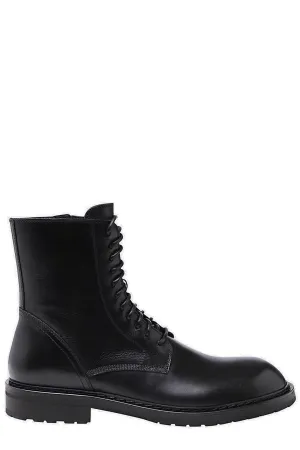 Ann Demeulemeester Alec Lace-Up Ankle Boots
