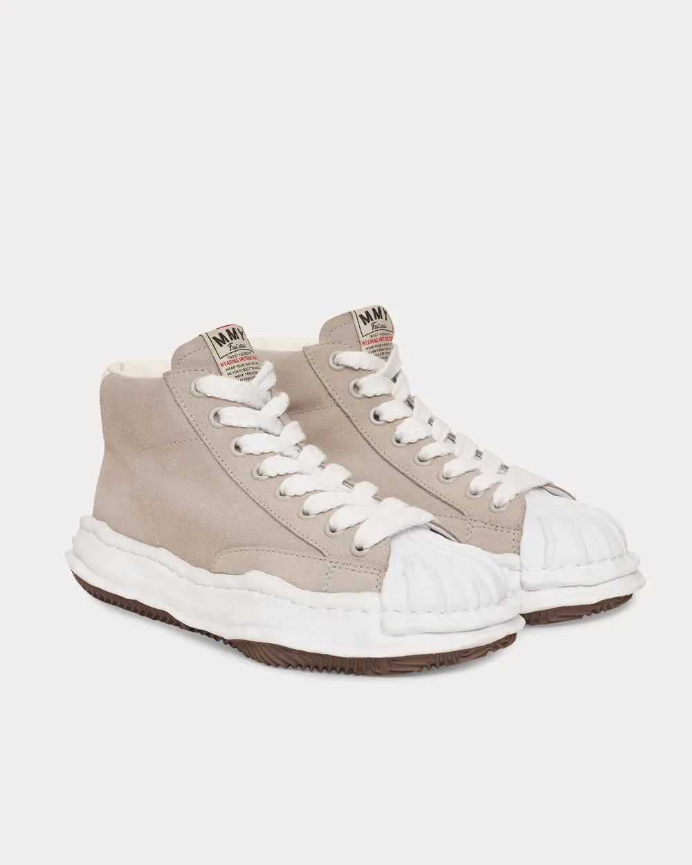 Blakey Grey High Top Sneakers