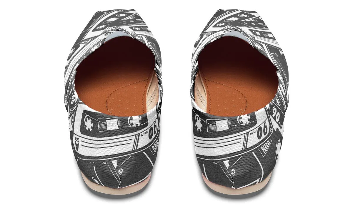 Cassette Tape Casual Shoes