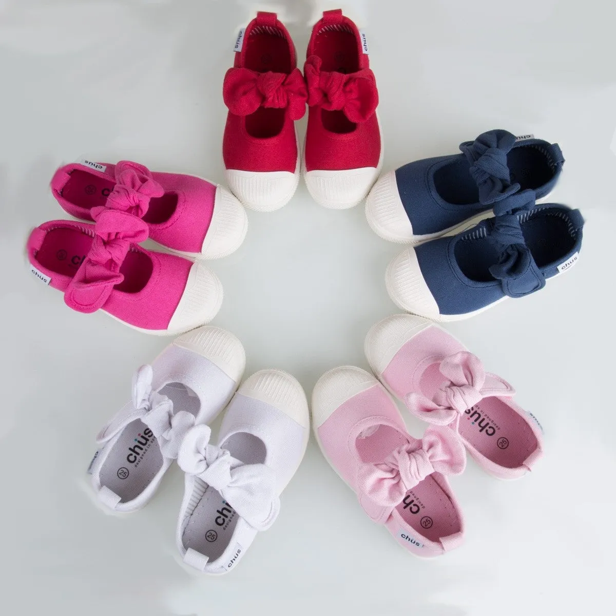 CHUS Athena Bow Shoe - Light Pink