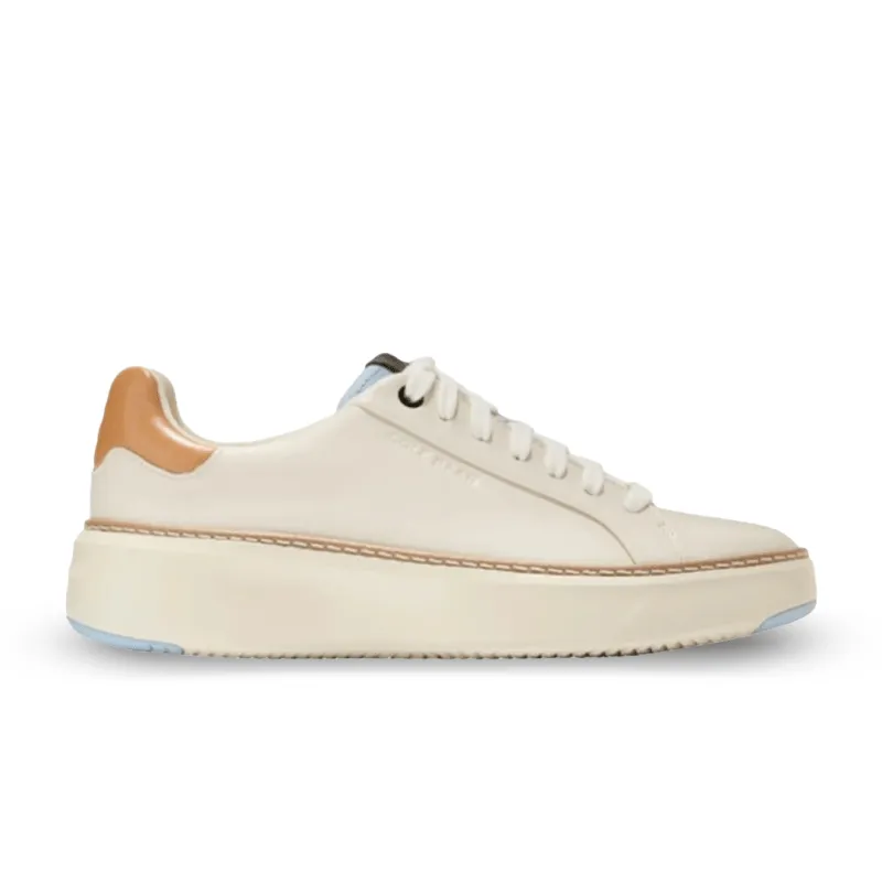 Cole Haan Women's Grandpro Topspin - Ivory/Biscuit/Blue