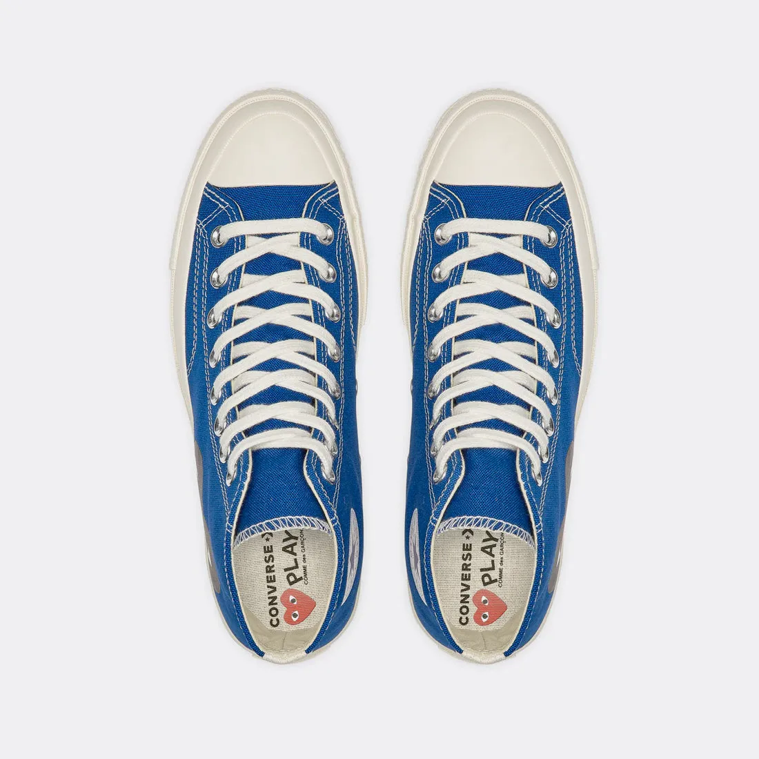 Comme des Garçons Play Converse Chuck Taylor High Top Blue