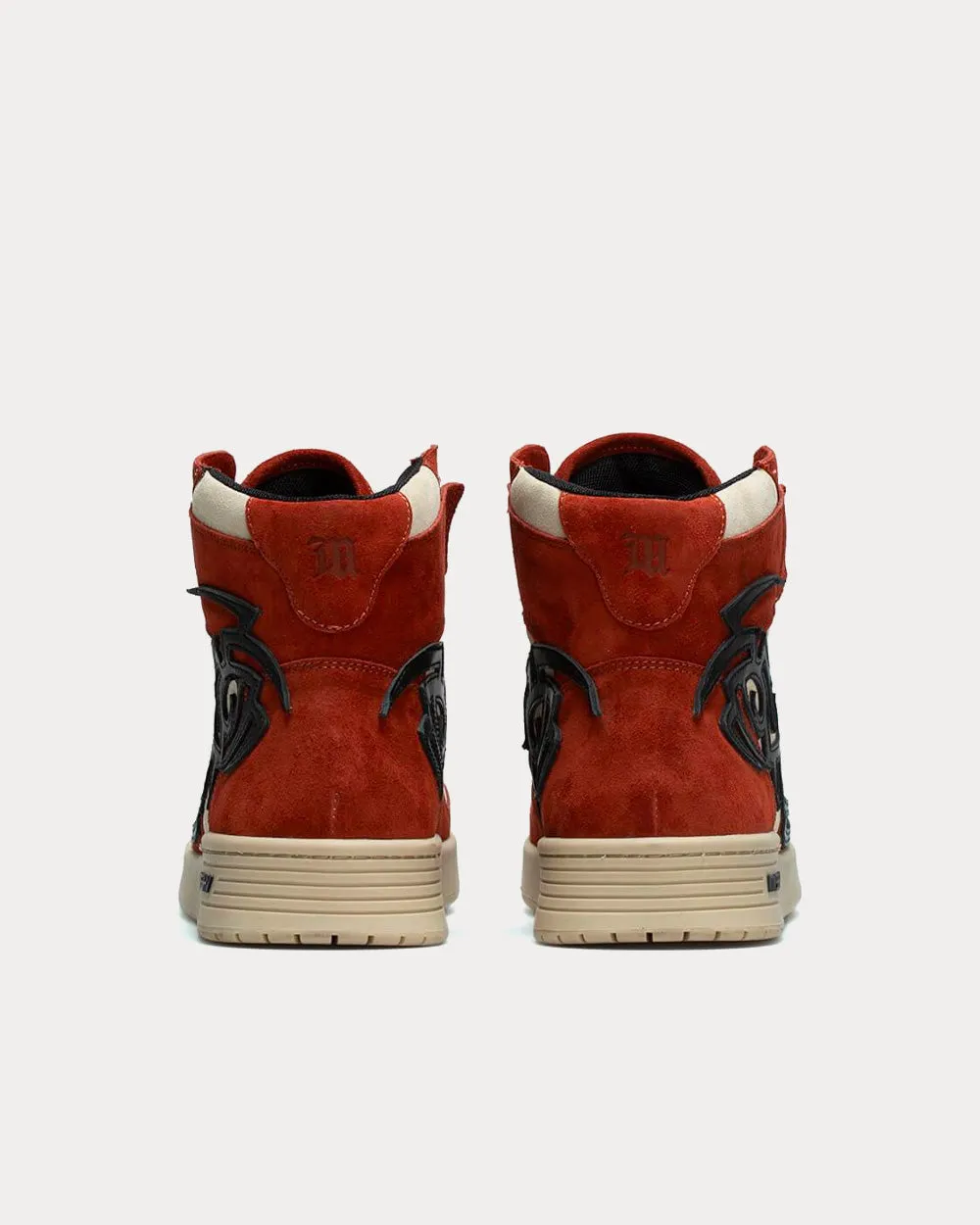 Court Red High Top Sneakers