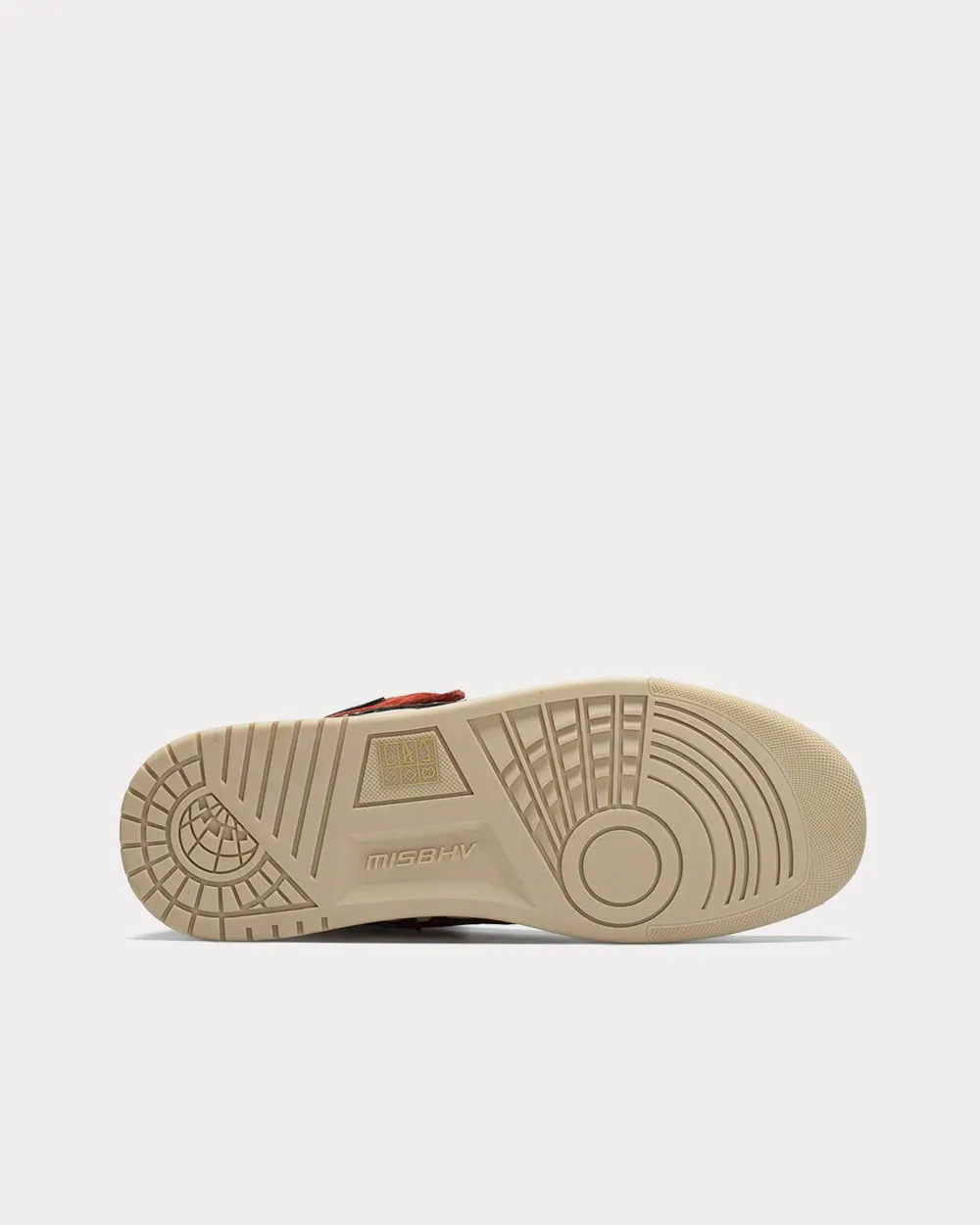 Court Red High Top Sneakers