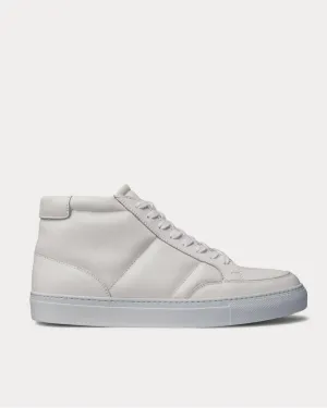 Danny Leather High-Top  White high top sneakers