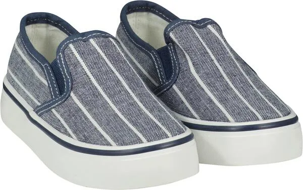 Denim Stripe Canvas Shoes