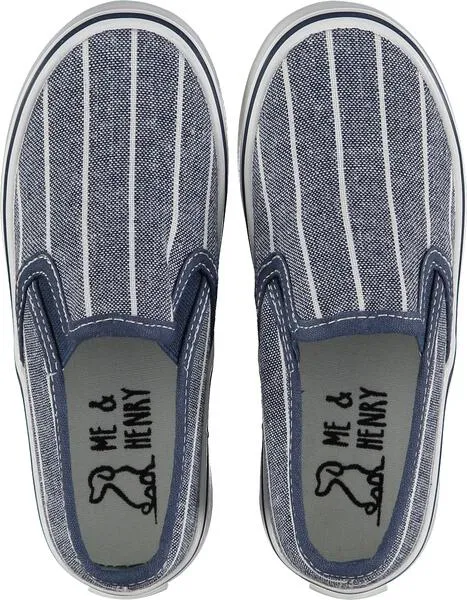 Denim Stripe Canvas Shoes