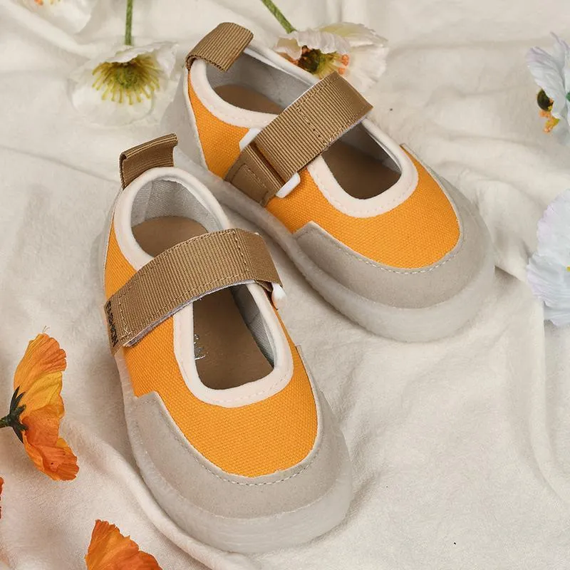 dhgate baby boy clothes Toddler Girl's Plain Canvas Velcro Shoes Wholesale