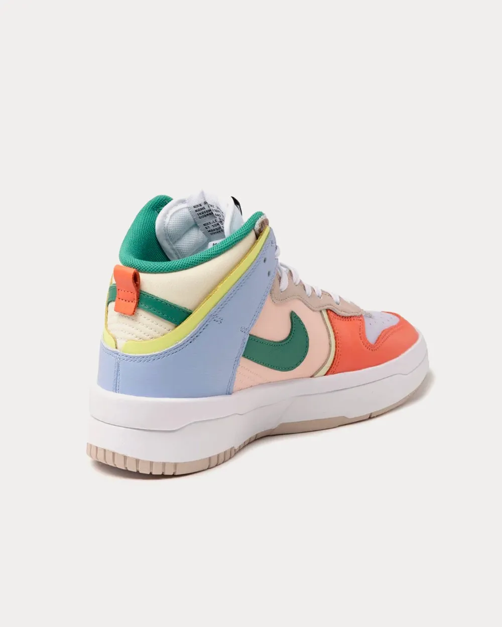 Dunk High Rebel Cashmere / Green Noise / Pale Coral High Top Sneakers