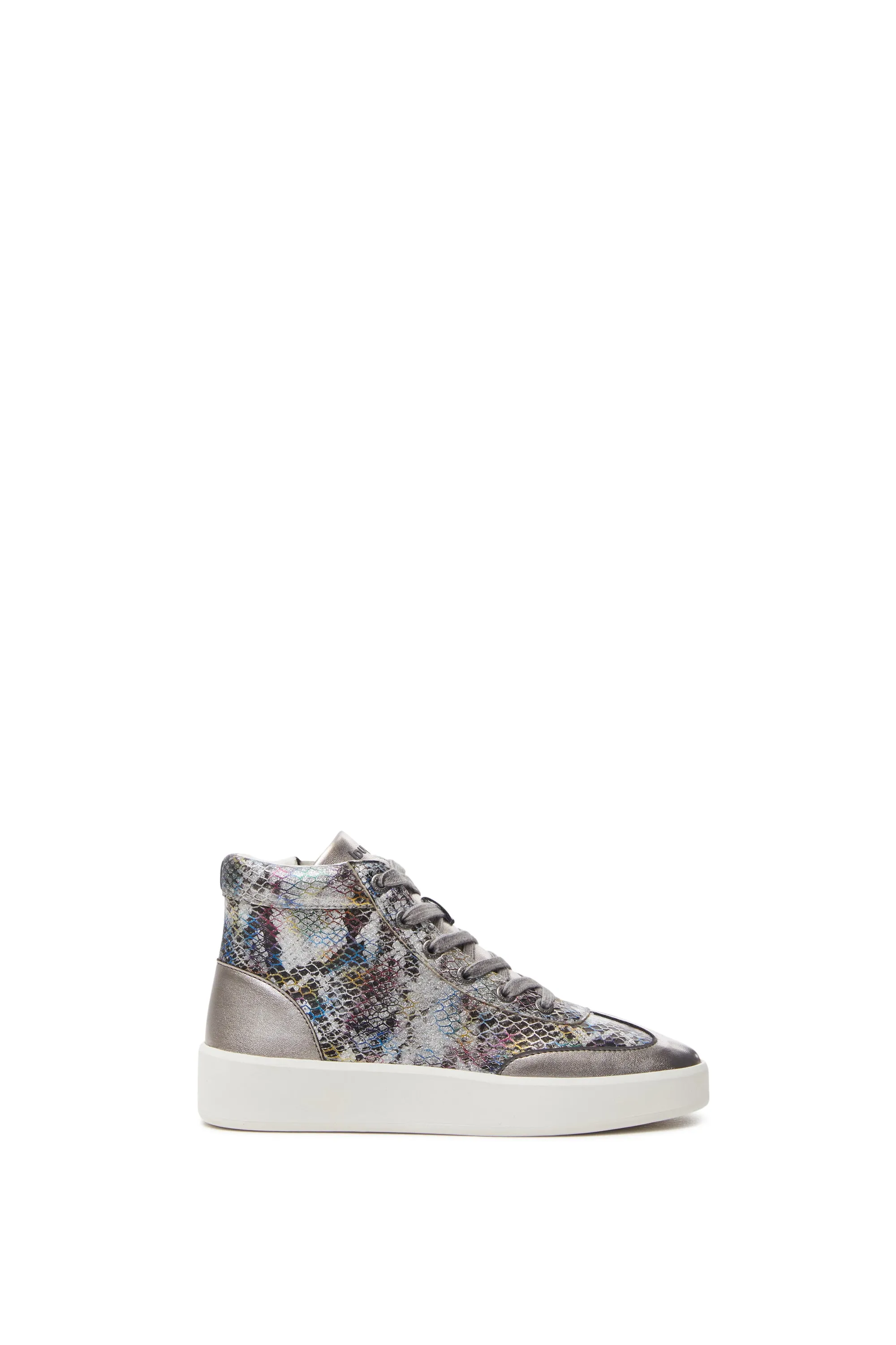 Fancy High Mermaid High Top Silver Trainers Desigual Style 21WSKP25