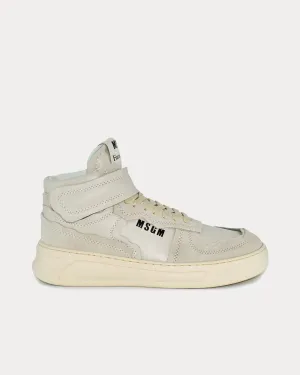 Fantastic Green White High Top Sneakers
