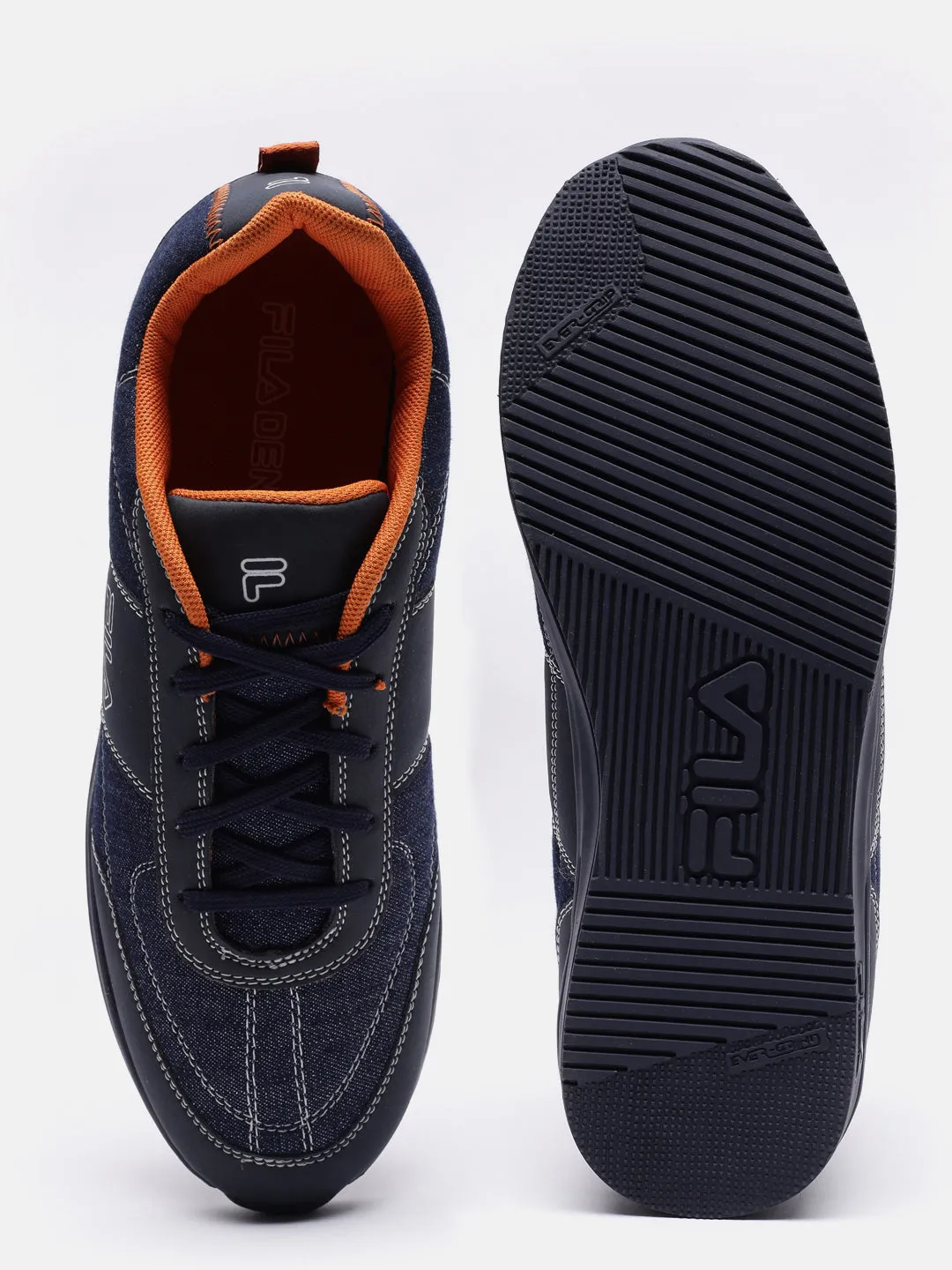 Fila Grey Kylus Denim Men's Lifestyle Sneakers