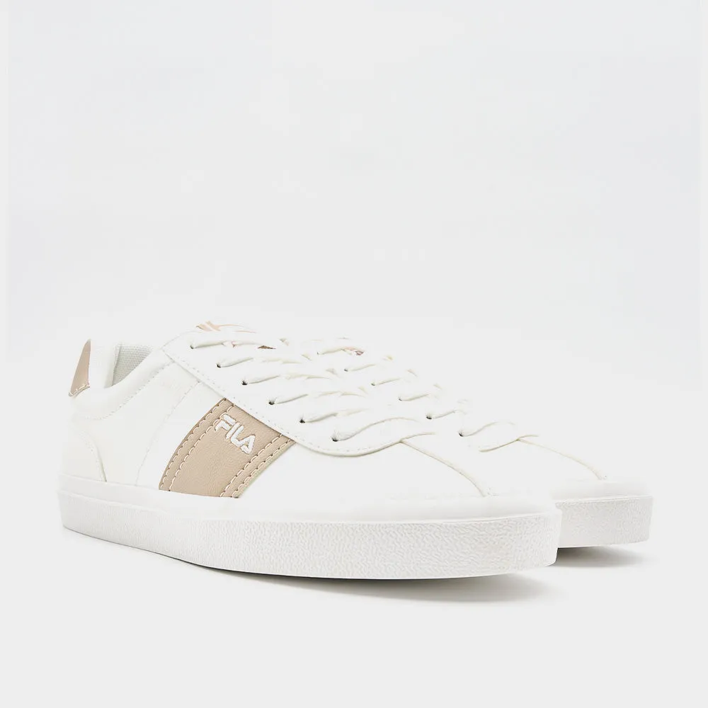 Fila Mens Roman Sneaker White/Beige _ 182988 _ White