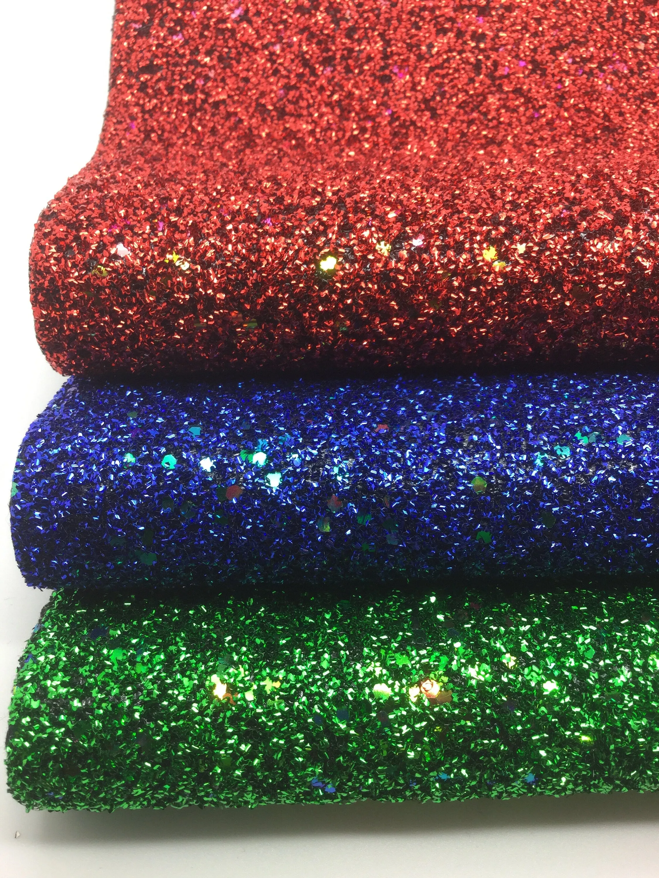 GRASS GLITTER Canvas Fabric Sheets