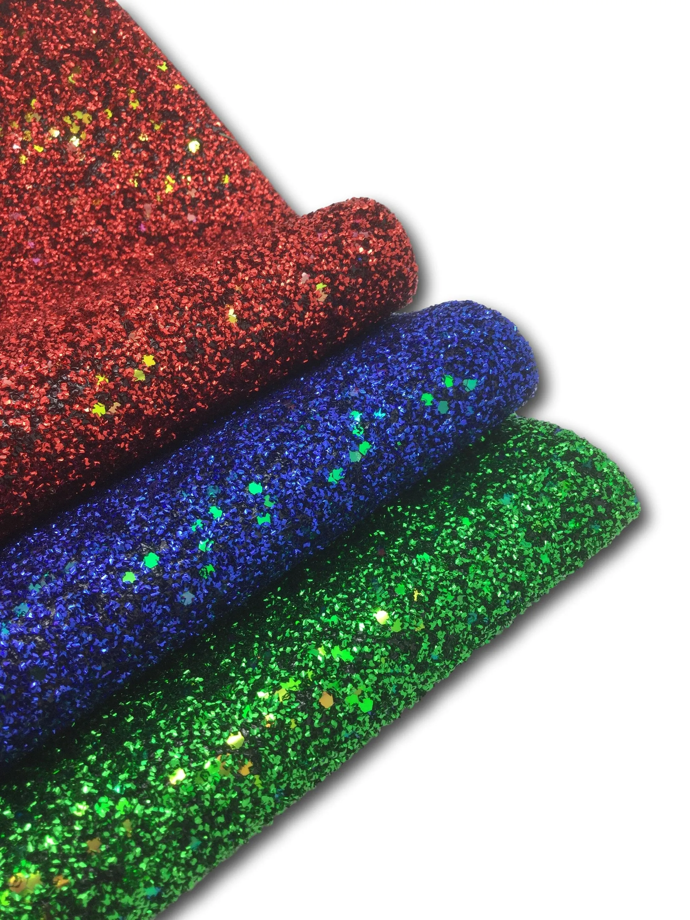 GRASS GLITTER Canvas Fabric Sheets