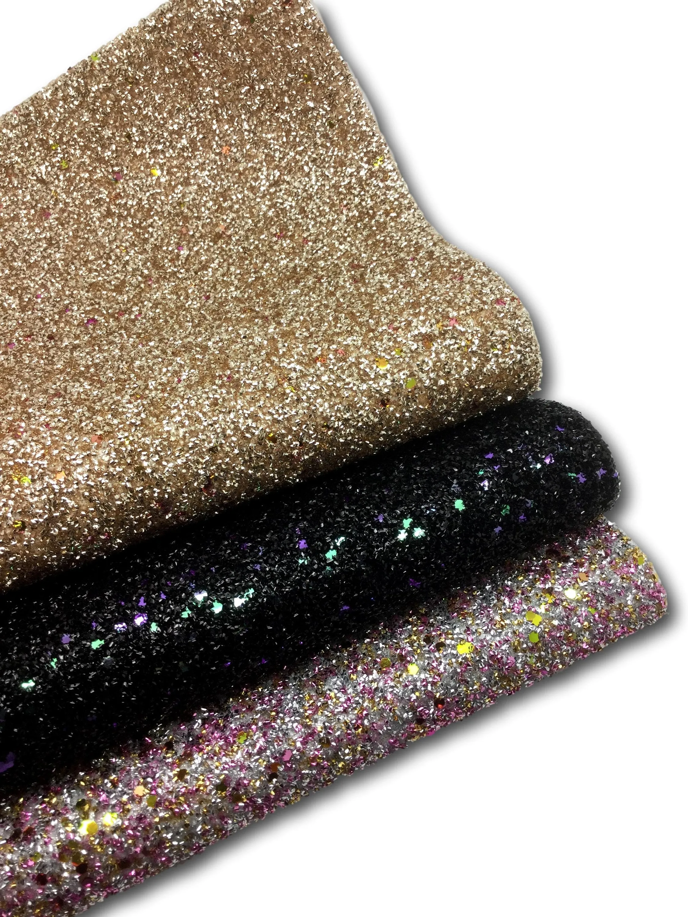 GRASS GLITTER Canvas Fabric Sheets