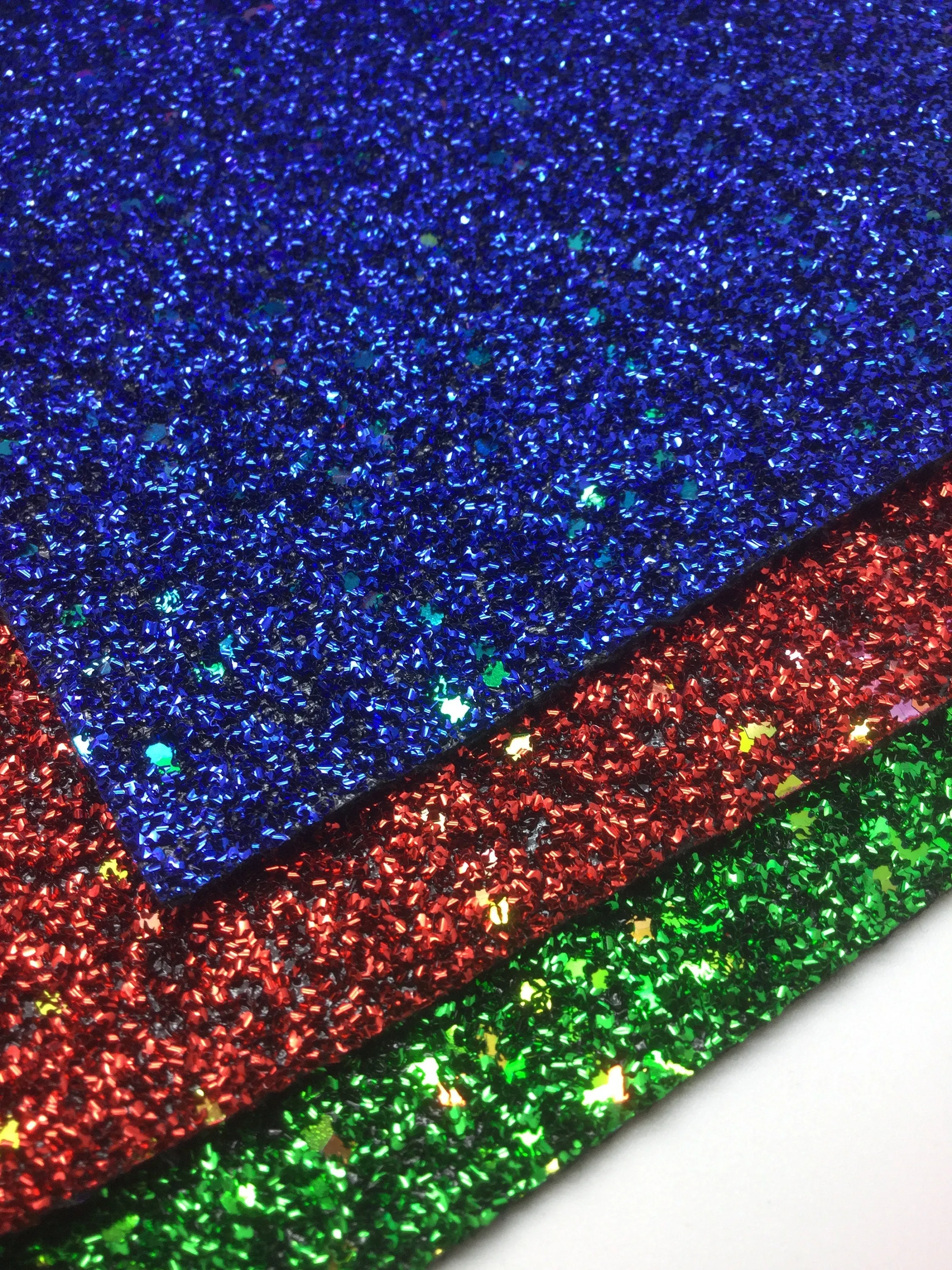 GRASS GLITTER Canvas Fabric Sheets