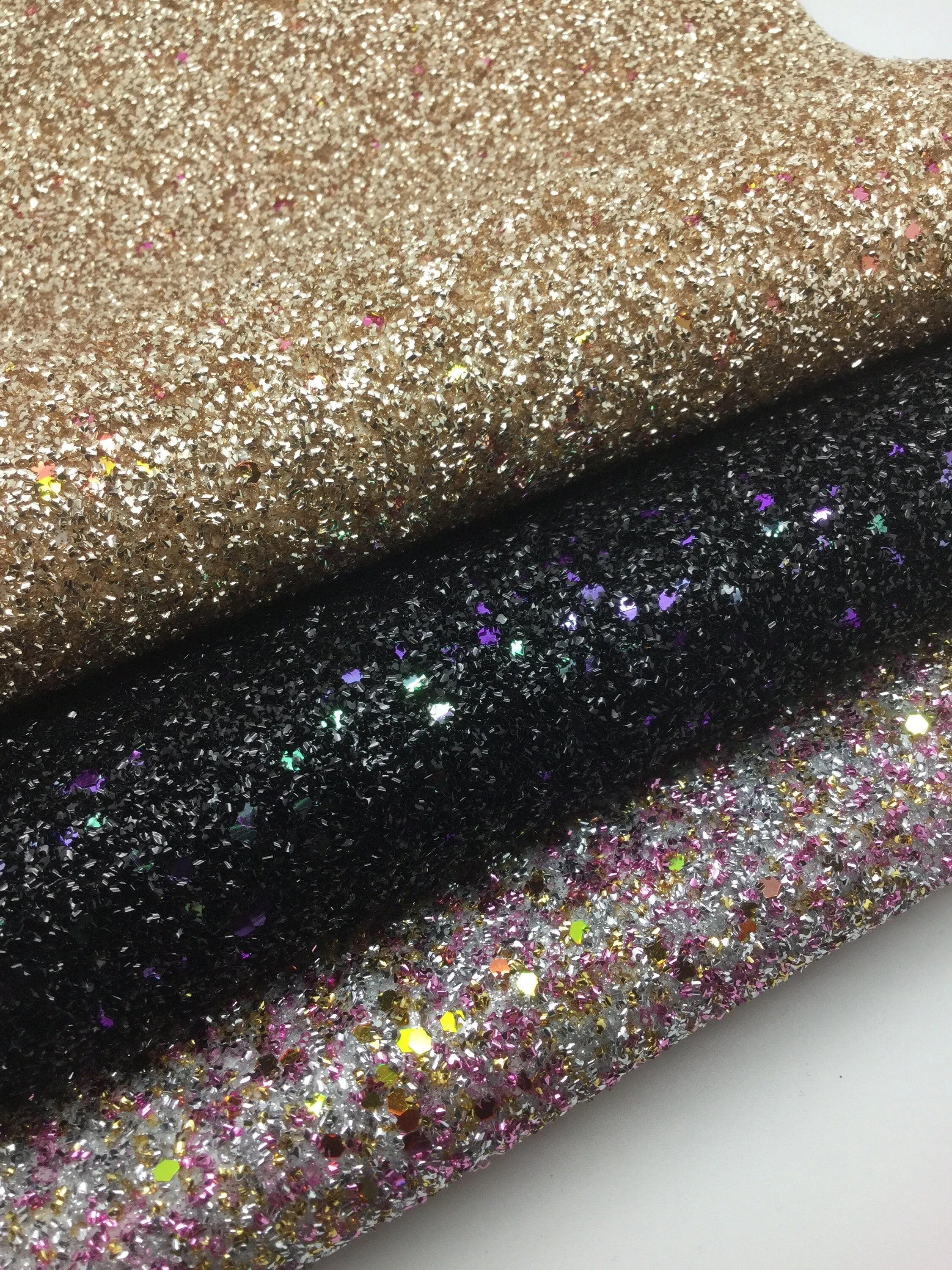 GRASS GLITTER Canvas Fabric Sheets