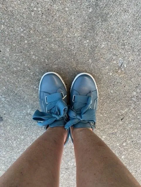 Jovi Blue Jean Canvas Shoes