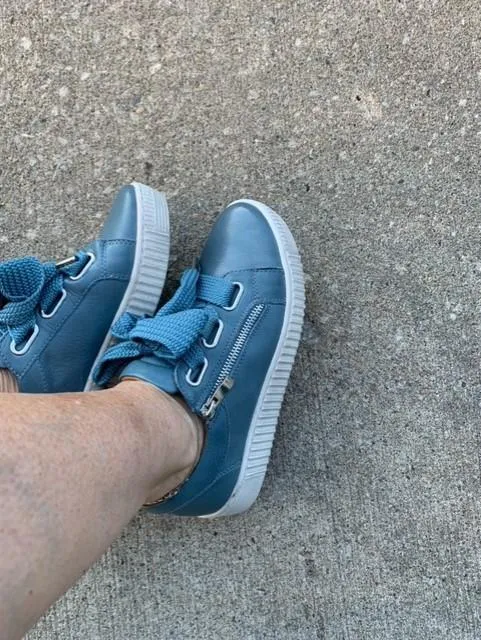 Jovi Blue Jean Canvas Shoes