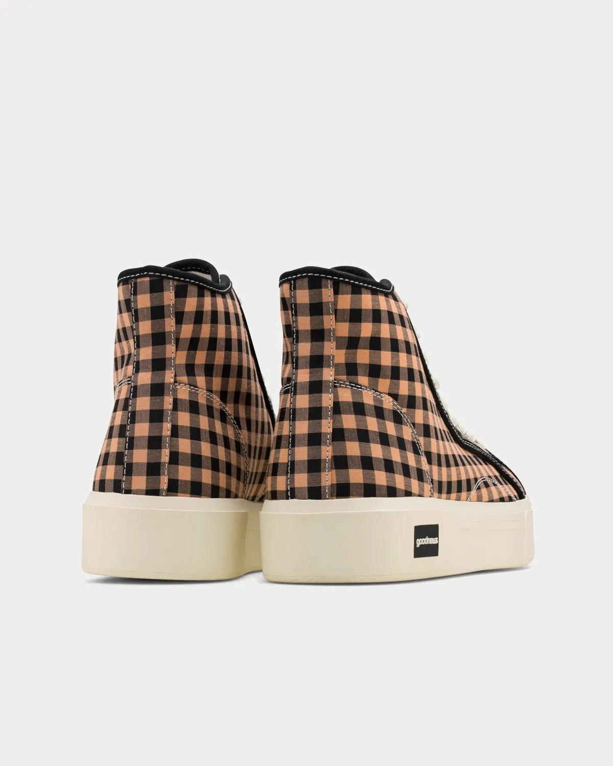 Juice Check Brown High Top Sneakers