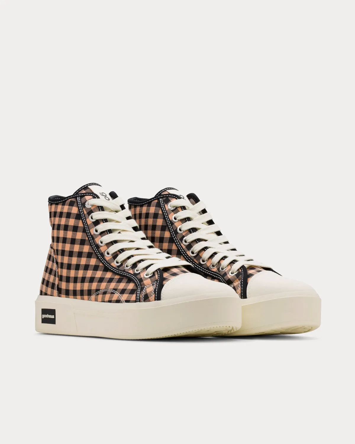 Juice Check Brown High Top Sneakers