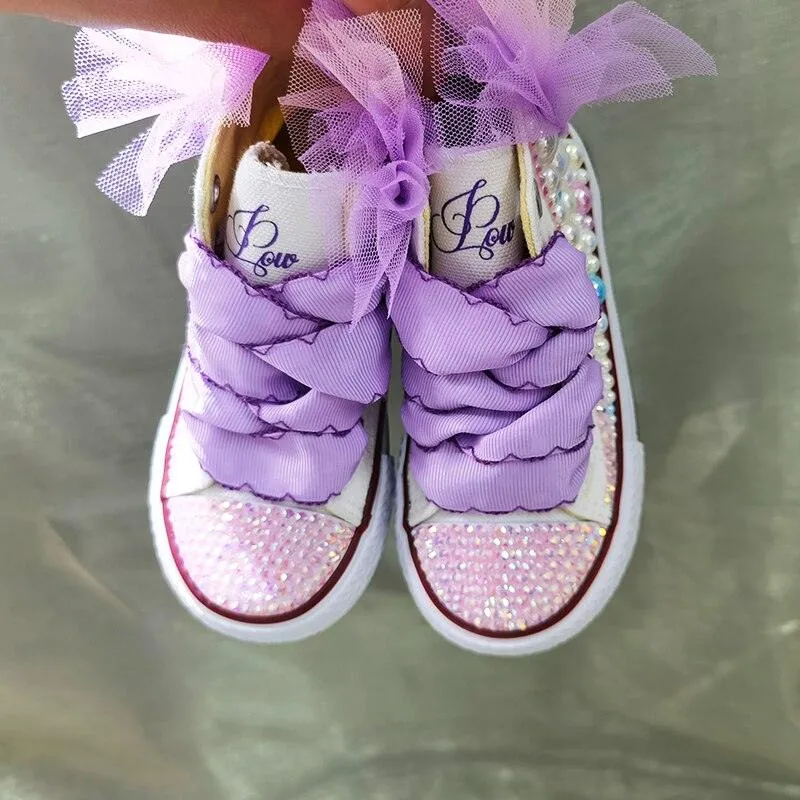 Kids Canvas Shoes For Girl Customized Shoes