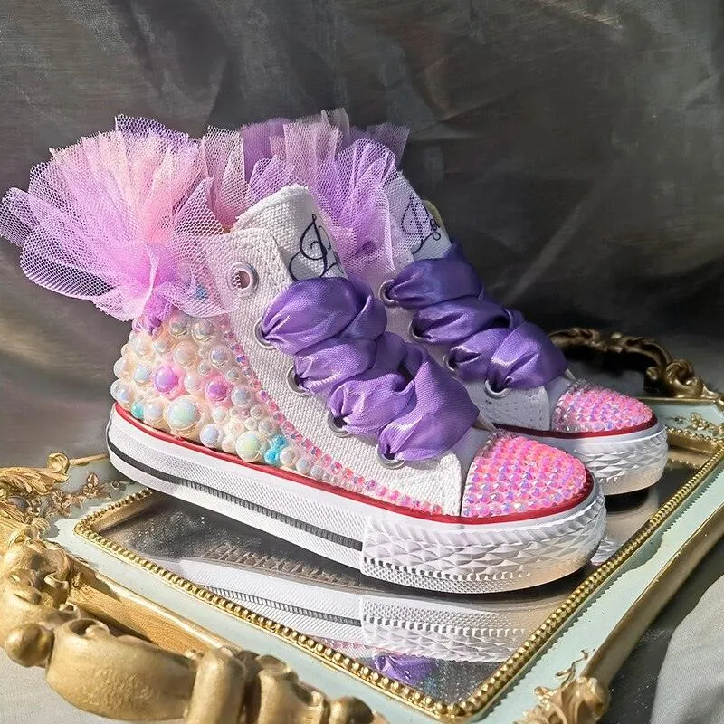Kids Canvas Shoes For Girl Customized Shoes