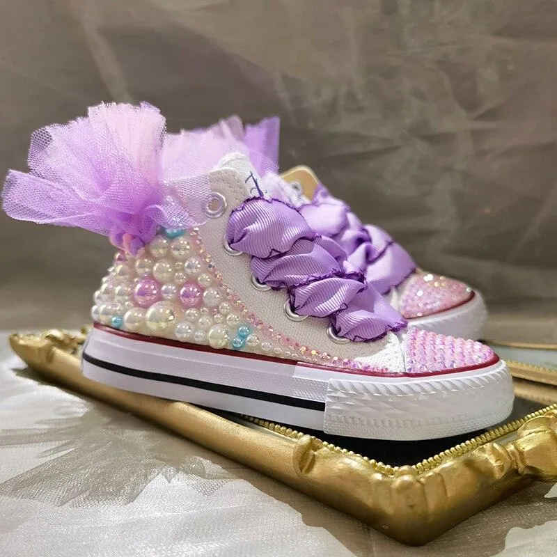 Kids Canvas Shoes For Girl Customized Shoes