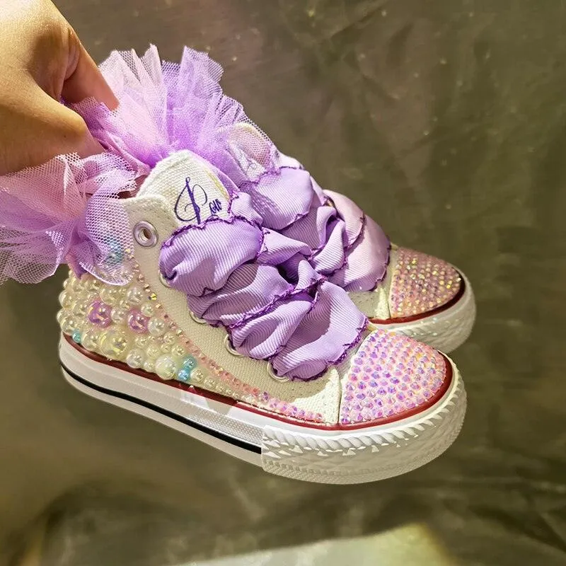 Kids Canvas Shoes For Girl Customized Shoes