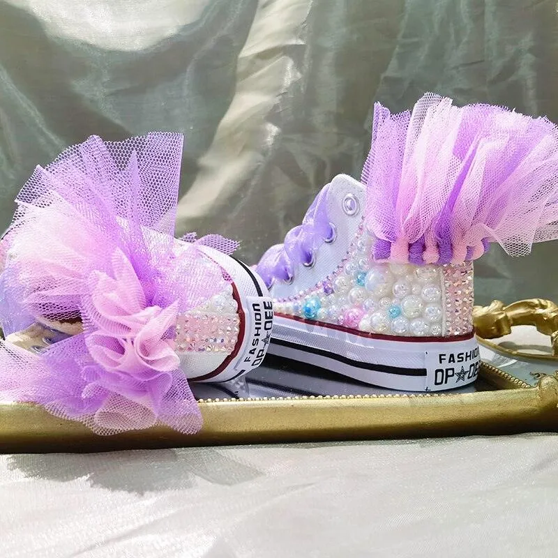 Kids Canvas Shoes For Girl Customized Shoes