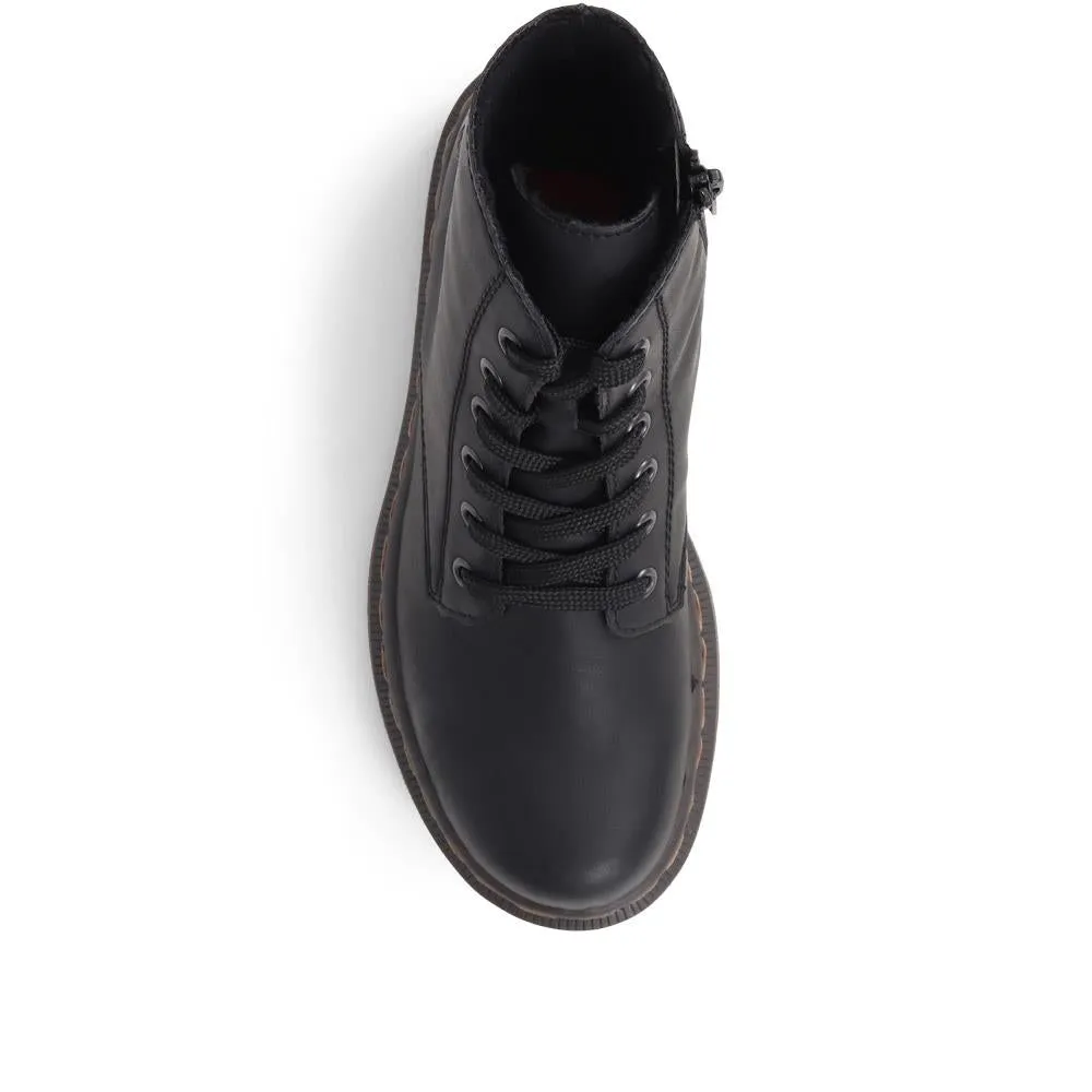 Lace-Up Ankle Boots - RKR32519 / null
