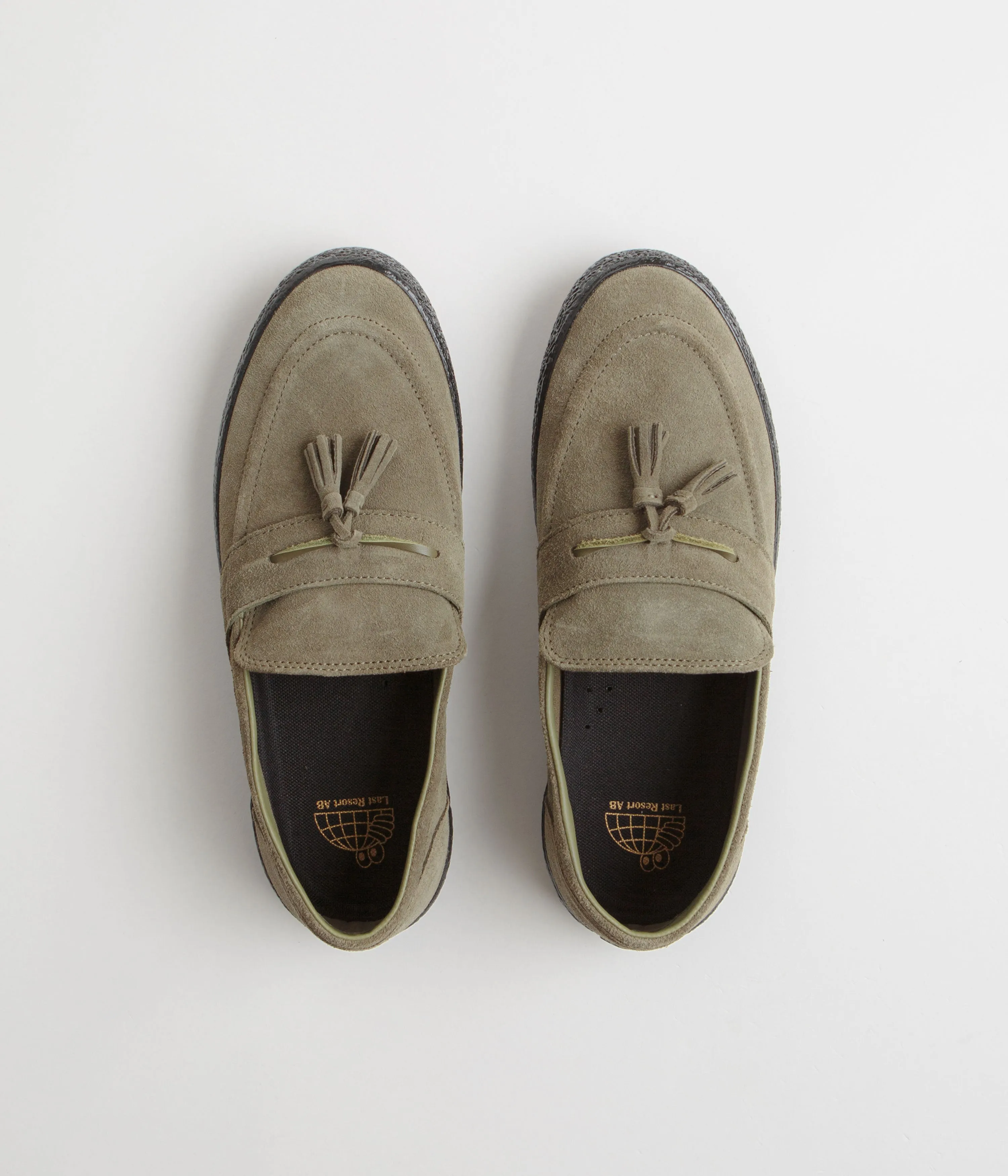 Last Resort AB VM005 Loafer Shoes - New Olive / Black