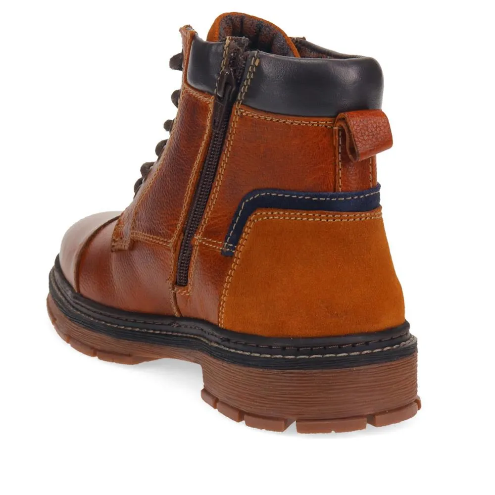 Leather Lace-Up Boots - JFOOT40021 / 325 859