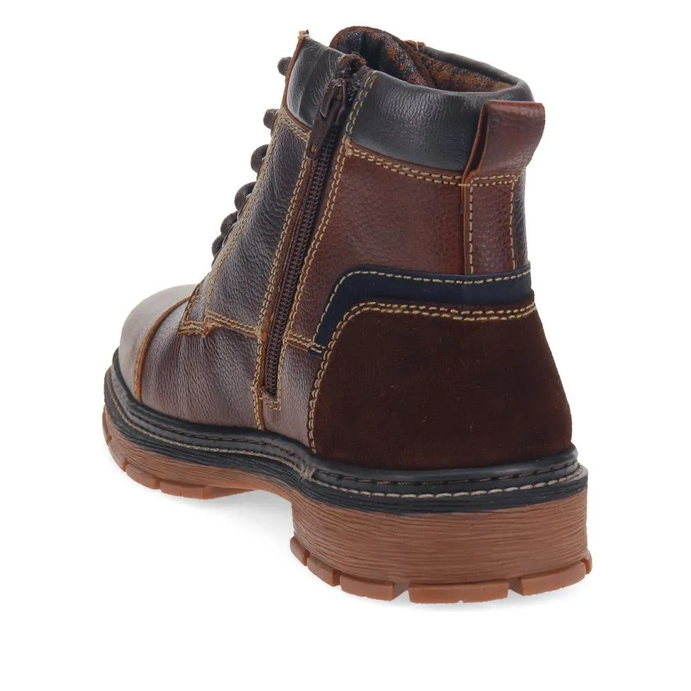 Leather Lace-Up Boots - JFOOT40021 / 325 859