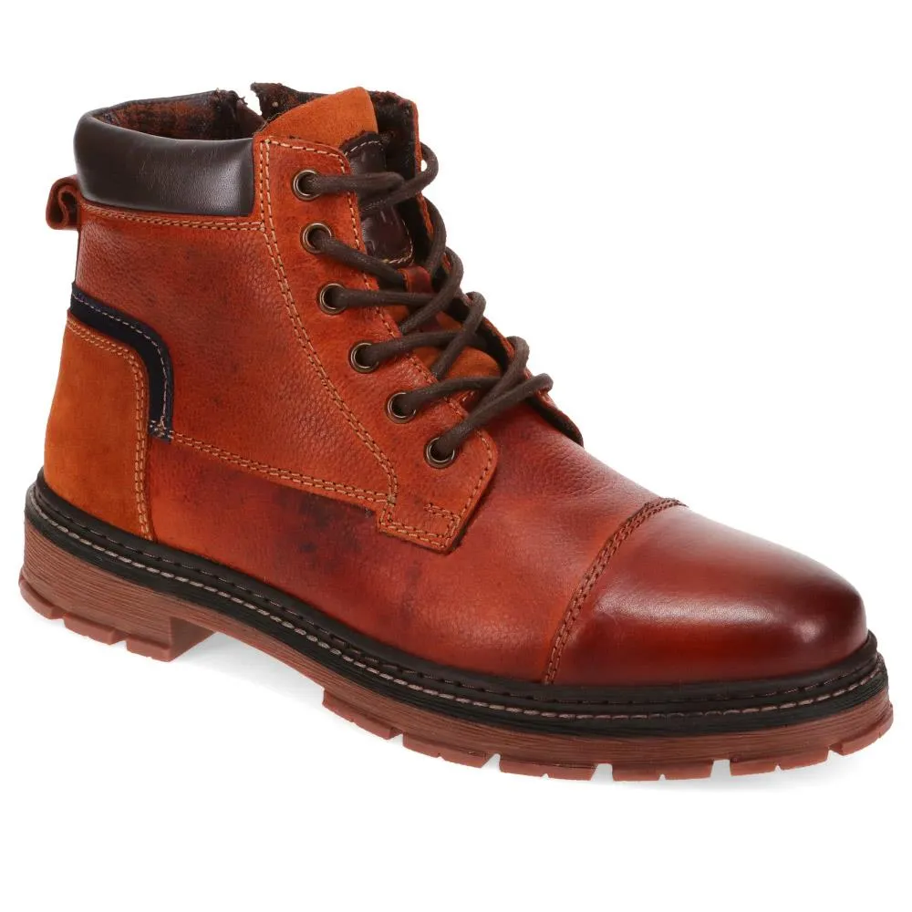Leather Lace-Up Boots - JFOOT40021 / 325 859