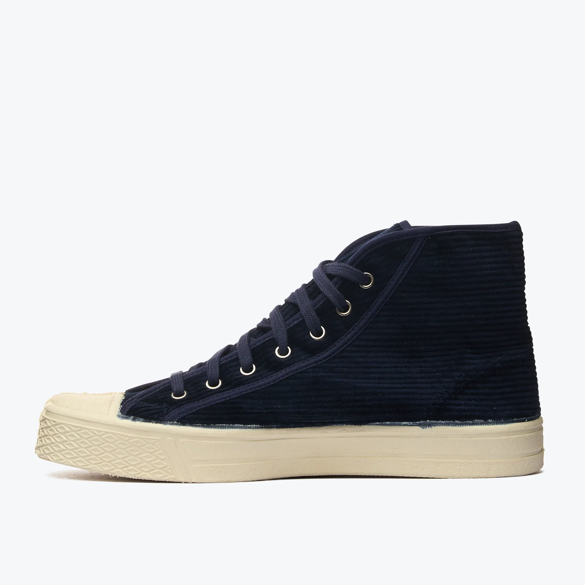 Military Cord High Top - Navy
